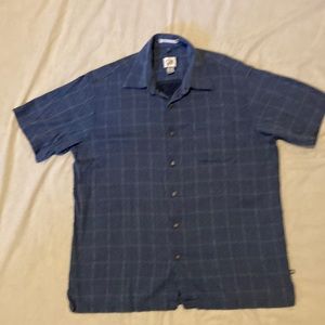 Geoffrey Bean short sleeve button up large shirt